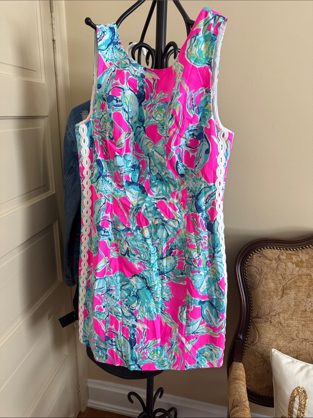 Lilly Pulitzer Mila Raz Berry Lobsters in Love